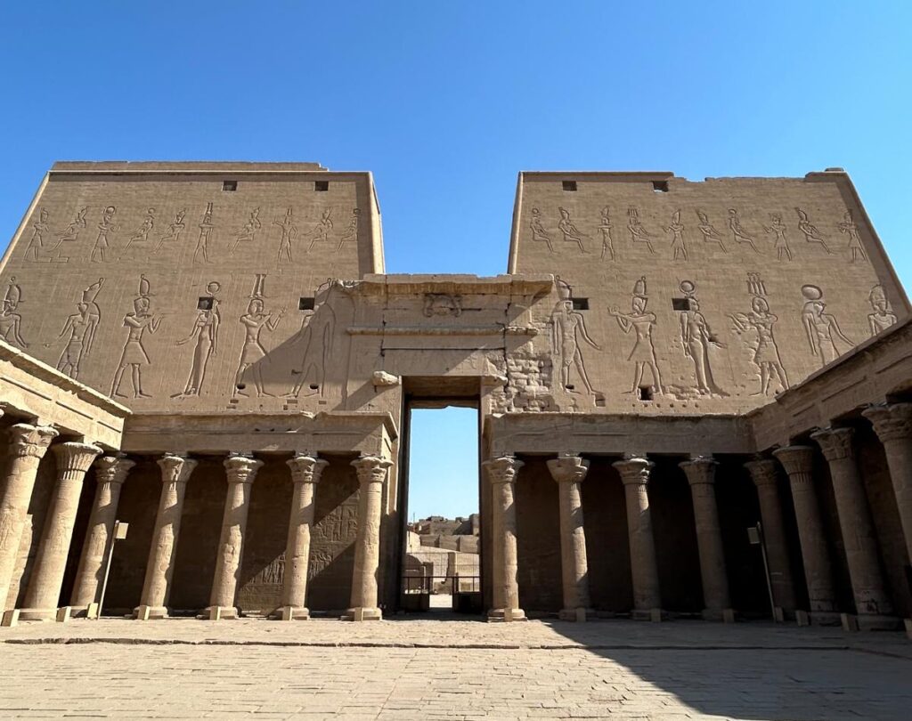 Transfer from luxor to Aswan passing by Edfu and Kom Ombo Temples (Optional)